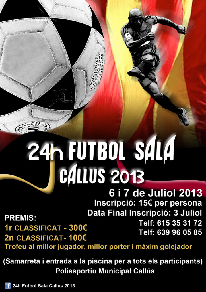 Torneo Futbol Sala - Callús 2013